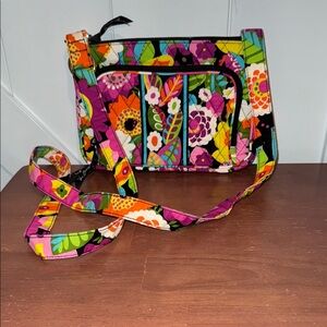 COPY - Closet Clear Out Sale!  Vera Bradley floral all-in-one small crossbody p…